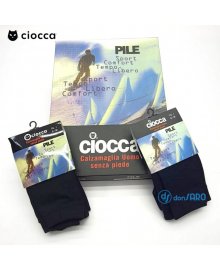 Calzamaglia uomo sport senza piede Pile, Ciocca 512L
