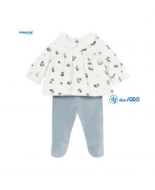 Completo ghettina e maglia colletto neonata, Mayoral 2503