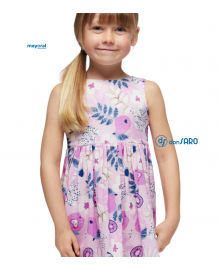 Vestito stampato bambina, Mayoral 3926