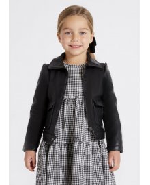 Giubbotto ecopelle tasche bambina, Mayoral 4481