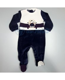Tutina neonato ciniglia, Melby 20N0000