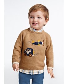 Maglioncino bambino con ricami, Mayoral 2302
