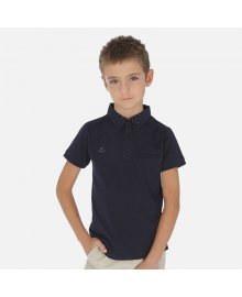 Polo manica corta colletto stamapato ragazzo, Mayoral 6136