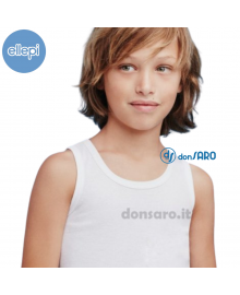 Canottiera intima bambino spalla larga, Ellepi 8226