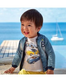 Giubbotto soft denim bambino, Mayoral 1456