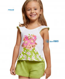 Completo 2 pezzi Better Cotton bambina, Mayoral 3261