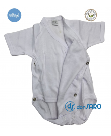 Body intimo neonato incrociato manica corta, Ellepi 4298