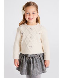 Maglione ricamo bambina, Mayoral 4302