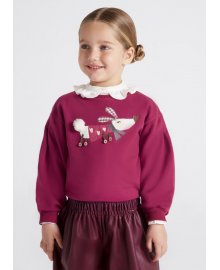 Felpa ricamo bambina, Mayoral 4479