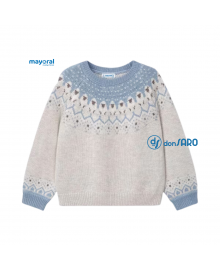 Maglione jacquard bambina, Mayoral 4358