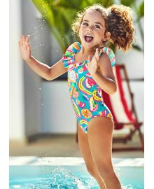 Costume stampato bambina, Mayoral 3772