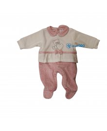 Tutina neonata ciniglia, I Batuffolini B470/2