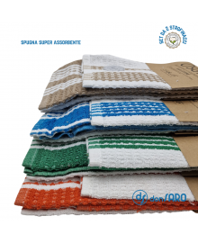 Set 2 strofinacci inner spugna cotone super assorbente Osaka