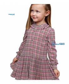 Vestito stampato chiffon bambina, Mayoral 4928