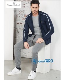 Tuta uomo felpa NAZARENO GABRIELLI MINIMAL