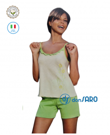 Pigiama donna top e pantalocino corto, Vilfram  4515