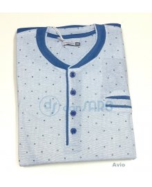 Pigiama uomo cotone 3 pezzi, Karel 8203