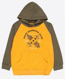 Felpa bambino con cappuccio, Blue Seven 864696