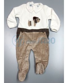 Tutina neonato ciniglia, Melby 20N2010