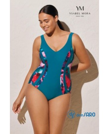 Costume mare donna intero fantasia tiffany Ysabel Mora 82218
