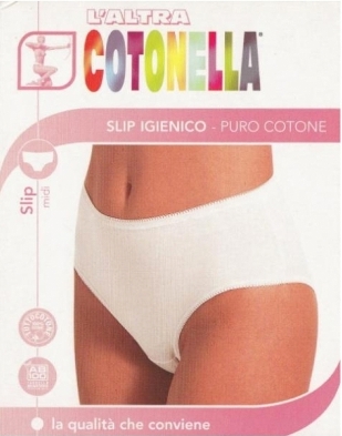 COTONELLA Slip Donna Midi Igienico 3681 | Don Saro