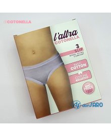 Slip bambina cotone, Cotonella AB1041211 ass.01 (3 slip)