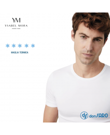 Maglia termica uomo manica corta girocollo Ysabel Mora 70103