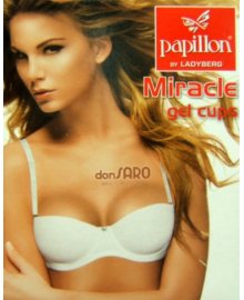 Reggiseno Balconcino coppe Gel effetto Volume 2730 Papillon