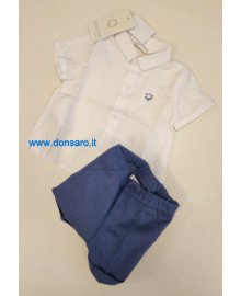 Completo pantaloncino e camicia neonato, Mayoral 1189