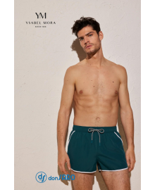 Boxer short mare uomo verde petrolio, Ysabel Mora 90082