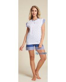 Pigiama donna smanicato cotone, Karelpiù 2058