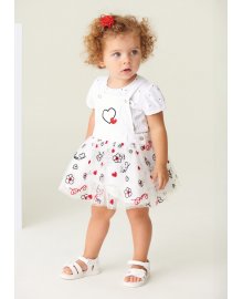 Gonna salopette tulle neonata, Mayoral 1944