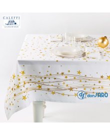 Tovaglia da Tavola Natale, Caleffi Gold