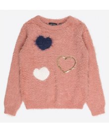 Maglione cuori bambina, Blue Seven 769093